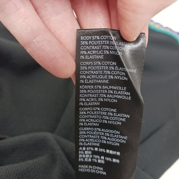 Free People Switch It Up Cuff Thermal Top Size Large Crochet Detail - Picture 11 of 15